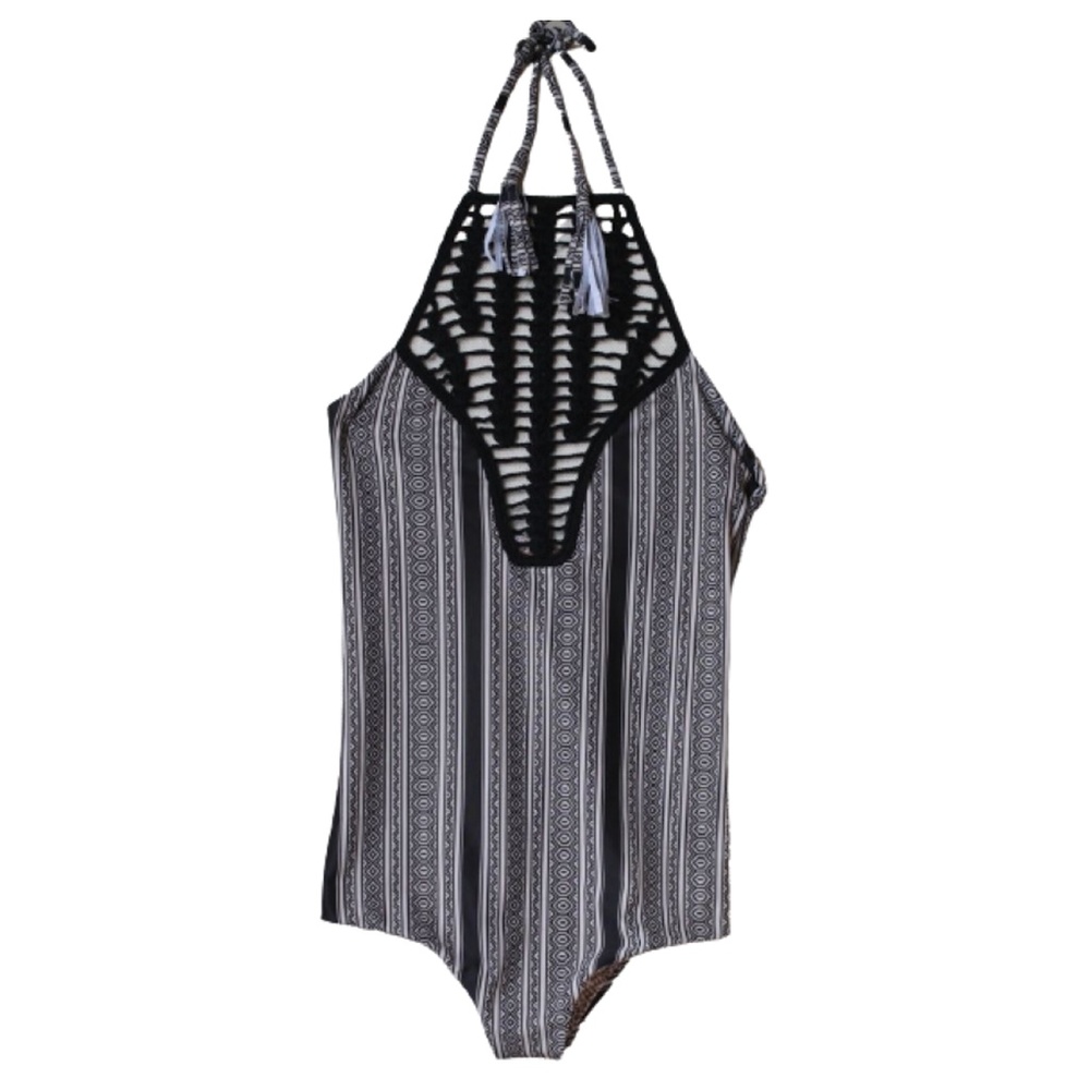 ACACIA SWIMWEAR TEAHUPO'O POLYNESIA ONE PIECE SWIMSUIT SMALL